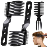 EHBELIF Blend Friend Fade Comb Set front view shows ergonomic grip for comfortable at-home fades.