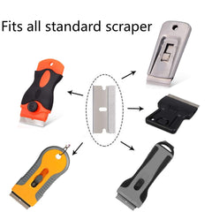 EHDIS razor blades for glass surfaces remove paint and decals efficiently