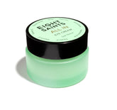 Eight Saints eye cream packaging with pump for easy hydration