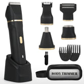 EiLVEEY 5-in-1 bikini trimmer heads for precise grooming on sensitive skin.