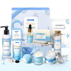 EIRNAY Ocean Spa Gift Box full set offers hotel-worthy at-home pampering