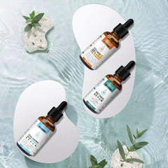 ELBBUB Retinol serum bottle supports renewal for firmer, smoother texture.