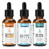 ELBBUB Vitamin C serum bottle promotes bright, hydrated skin with antioxidant support.