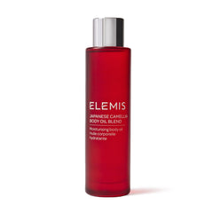 ELEMIS Japanese Camellia Body Oil bottle — lightweight hydration for supple skin