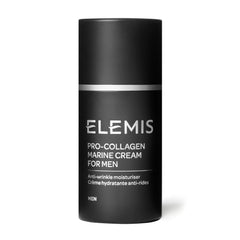 ELEMIS Men Pro-Collagen Marine Cream bottle displayed for daily hydration