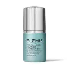 ELEMIS Pro-Collagen Eye Treatment tube closeup for lightweight anti-wrinkle care