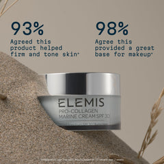 Elemis Pro-Collagen Marine Cream SPF30 on neck and decollete for even finish.