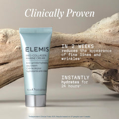 ELEMIS Pro-Collagen Marine Cream texture swirl showing creamy finish