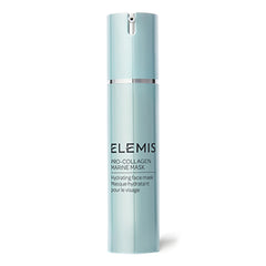 Elemis Pro-Collagen Marine Mask jar closeup showing luxurious texture and firming feel