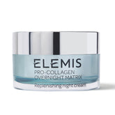 Elemis Pro-Collagen Overnight Matrix 50ml jar closeup for firming hydration