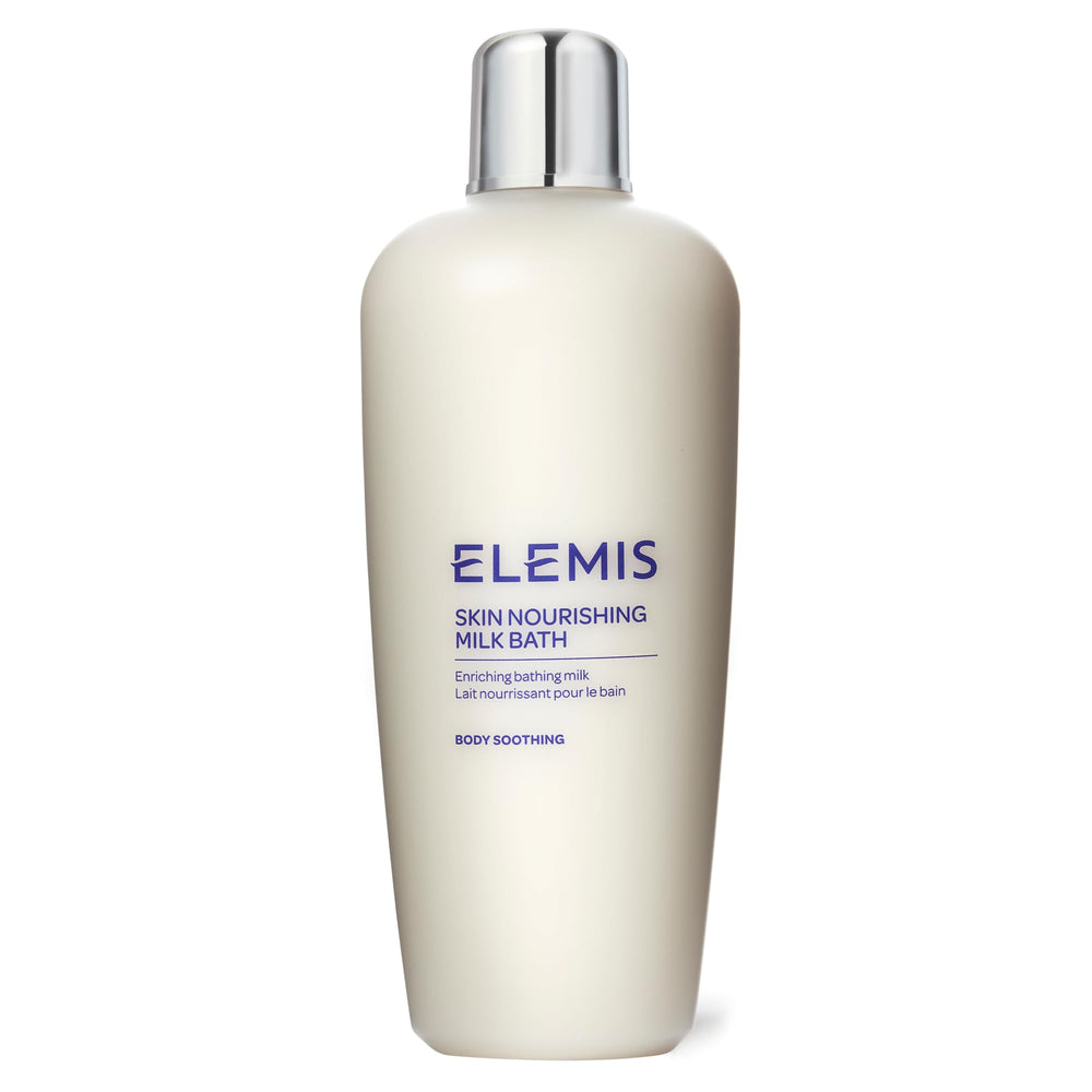 ELEMIS Skin Nourishing Milk Bath bottle—hydrating cleanse for dry skin.