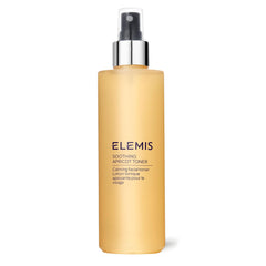 ELEMIS Soothing Apricot Toner bottle close-up for gentle refresh