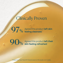 Elemis Superfood Facial Wash hand-lather demonstrates gentle daily cleansing