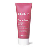ELEMIS Superfood Midnight Facial travel-size tube shown for on-the-go hydration.