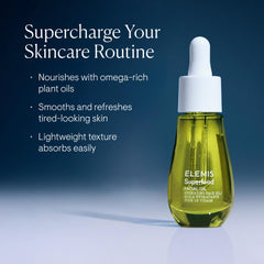 Elemis Superfood Oil rosehip ingredient close-up showing antioxidant nourishment