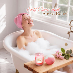 Eletorot bath bombs spa gift pack for an at-home pampering ritual