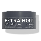 ELEVEN AUSTRALIA Extra Hold Styling Clay bottle on display shows long-lasting hold.