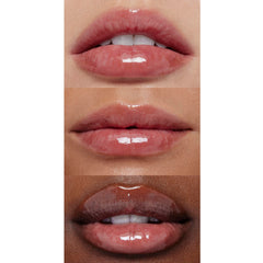 e.l.f. Glow Reviver Lip Oil mint-scent swatch highlights refreshing lip care.
