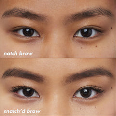 e.l.f. Instant Lift Brow Pencil close-up shows fine tip for accurate strokes