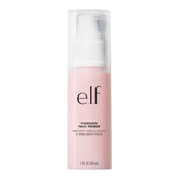 e.l.f. Poreless Primer bottle creates a smooth, pore-minimized base for long-wear makeup