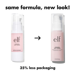 e.l.f. Poreless Primer swatch-application reveals creamy texture that smooths pores