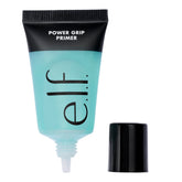 e.l.f. Power Grip Primer Mini packaging shows a vegan, cruelty-free base for makeup.