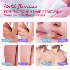 ELIAGLOW dual-sided-strips highlight efficient waxing with fewer sheets.