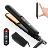 Elilier Mini Flat Iron quick-heat 15 seconds for fast on-the-go styling.