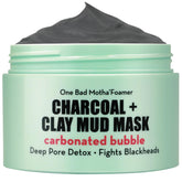 Elizabeth Mott Carbonated Bubble Detox Mask foaming bubbles for deep cleansing.