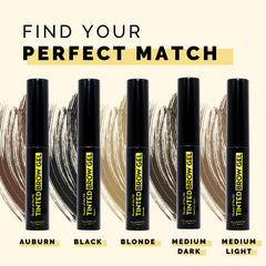 Elizabeth Mott Queen of the Fill brow gel demonstrates water resistance for all-day wear.