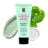 Elizabeth Mott Thank Me Later primer green tint applying for even complexion