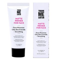 Elizabeth Mott Thank Me Later primer cap shows pore-minimizing finish for smoother skin.