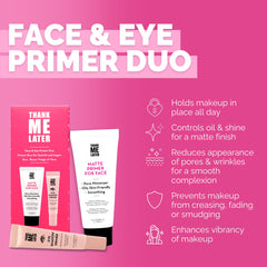 Elizabeth Mott Thank Me Later face primer texture swatch reveals a smooth oil-control base