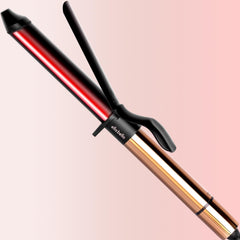 ELLA BELLA Curling Iron 1.25-inch barrel for smooth, glossy curls with infrared heat.