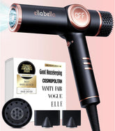 ELLA BELLA hair dryer with diffuser for versatile styling and smoother results.