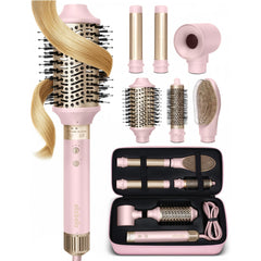 ELLA BELLA 6in1 hot air styler dryer in action for fast, smooth styling.