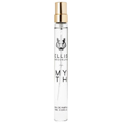 Ellis Brooklyn MYTH travel-spray bottle for on-the-go fragrance convenience.