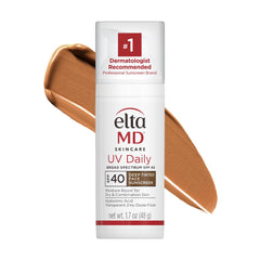 EltaMD UV Daily Deep Tint SPF 40 bottle front for everyday hydration and sun protection