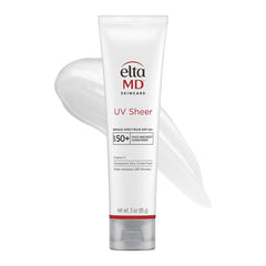 EltaMD UV Sheer face sunscreen tube front view for everyday sun protection