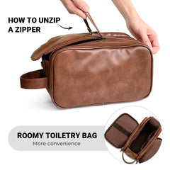 Elviros double-zipper opening makes accessing contents quick after security checks.