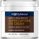 ElySeoul eye cream tube close-up for targeted under-eye care and hydration.