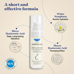 Embryolisse Hydra-Serum routine step highlighting layering under moisturizer.
