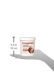 Emergencia deep-intense-hair-treatment-soft-shine closeup highlights soft, shiny strands.