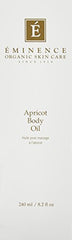 Eminence Apricot Body Oil softens skin for a smooth, supple feel.