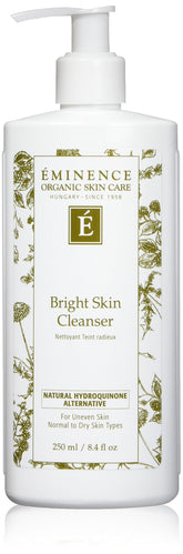 Eminence Bright Skin Cleanser bottle for gentle cleansing that brightens skin, nourishes, and supports smooth texture.