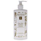 Eminence Clear Skin Probiotic Cleanser bottle close-up for balanced skin