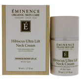 Eminence Hibiscus Ultra Lift Neck Cream pump bottle for a smoother, lifted neck