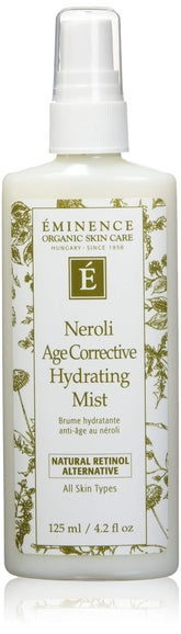 Eminence Neroli Hydrating Mist bottle delivering refreshing hydration.