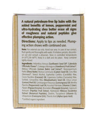 Eminence Organic Citrus Lip Balm sunflower oil close-up—nourishing care