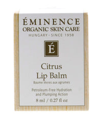 Eminence Organic Citrus Lip Balm tube—compact hydration for on-the-go